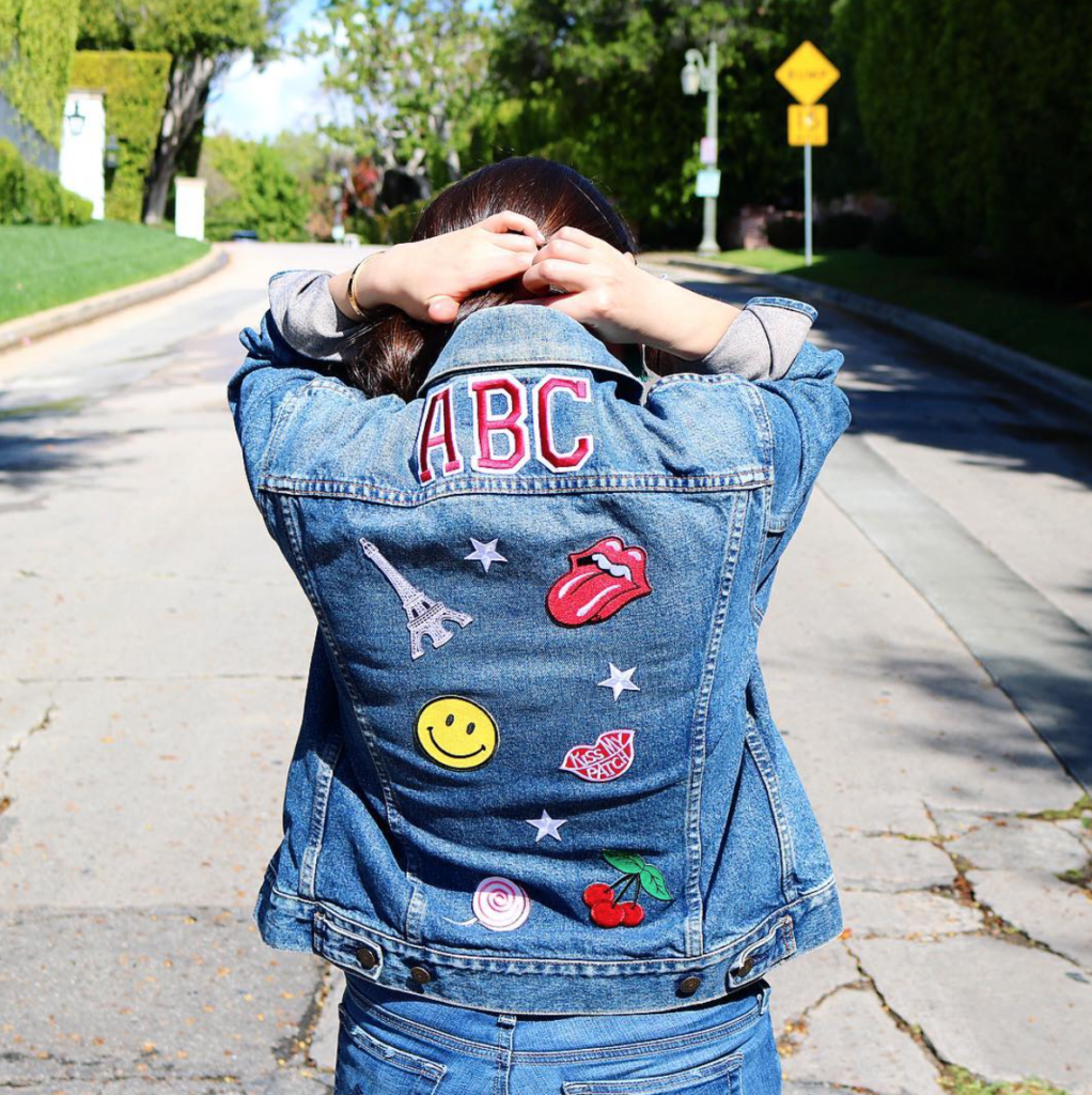 PATCHWORK PRINCE customized denim jacket: Available HERE