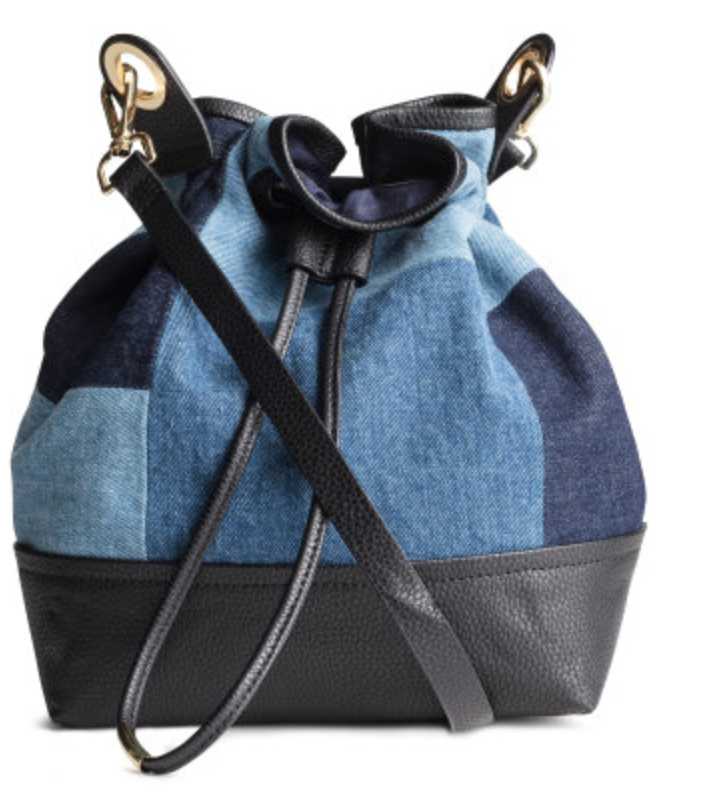 H&M Denim Bucket Bag: Available HERE