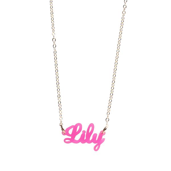 Moon & Lola Nameplate Necklace: A little personalization always adds a thoughtful touch. $48 from Moon & Lola. 